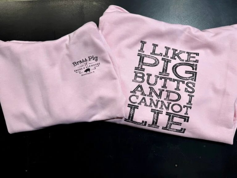 A finished D&L custom apparel project